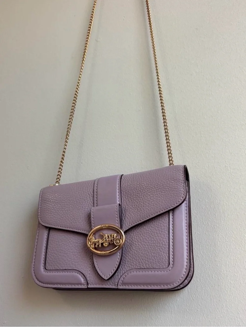 💜 Coach Cassie Crossbody Bag – Soft Lavender 💜